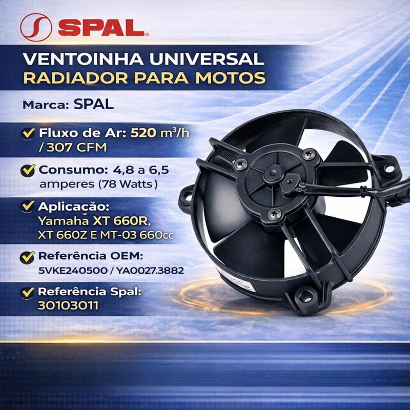Ventoinha Radiador Xt 660 Xt660 Xt660r Xt 660r Nova Original - VM